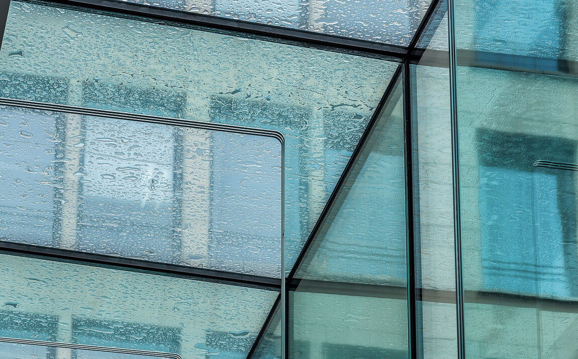 Glas-Tragwerk