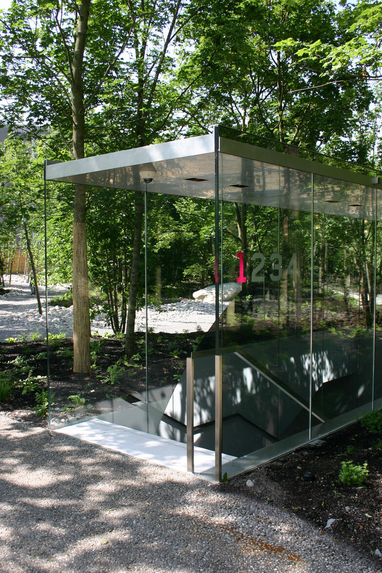 Stiegenverglasung von Glas Marte