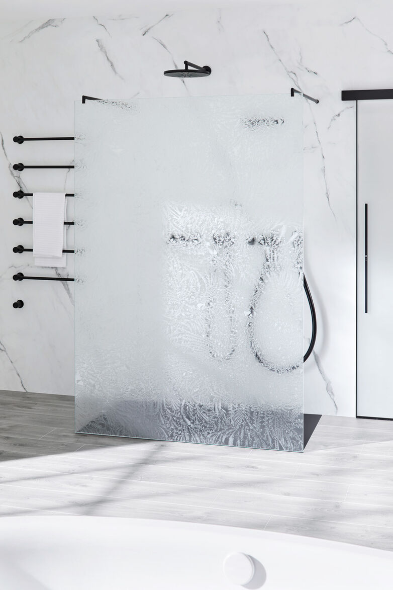 Dusche mit Eiskristallglas GM ICE-H®