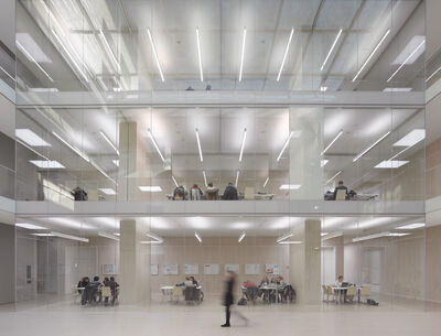 Bildungscampus in Heilbronn mit GM Railing Plan.