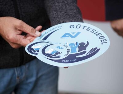 AUVA Gütesiegel für die Produktion in Bregenz