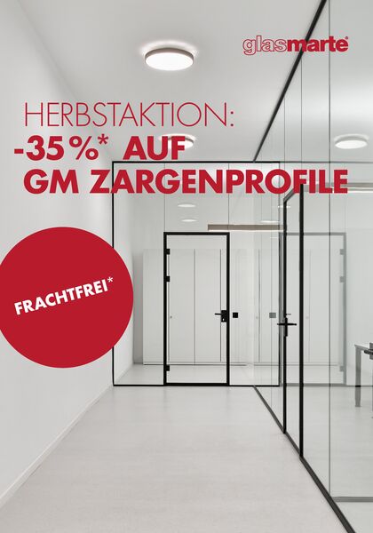 Herbstaktion GM Zargenprofile 2025