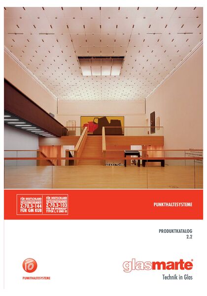 Katalog: Punkthaltesysteme