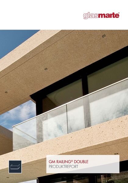 Broschüre Glasgeländer-System GM RAILING® DOUBLE