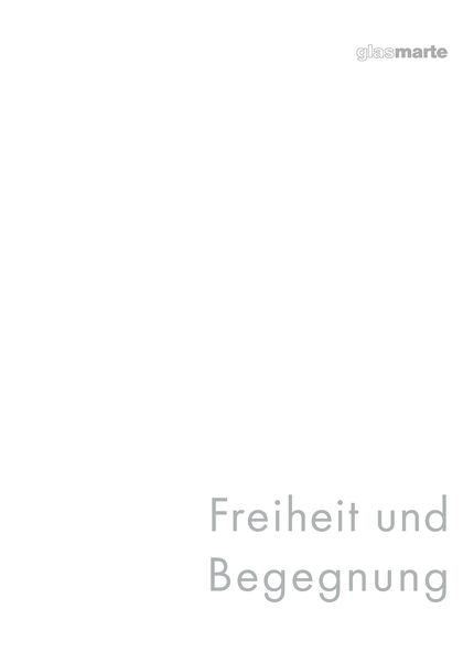 Glas Marte Broschüre für Architekten – Produktübersicht