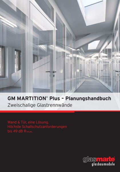 Broschüre: Glas Marte Martition Plus Planungshandbuch